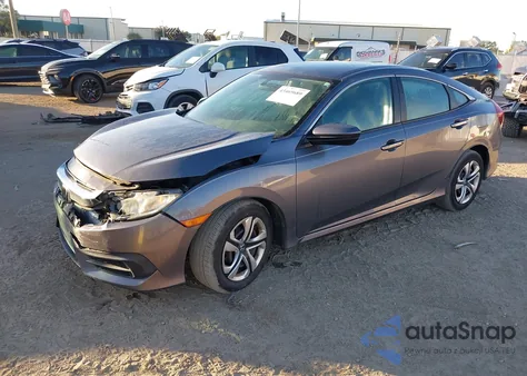 2018 Honda Civic Lx из США, поврежденный, VIN 19XFC2F55JE003324